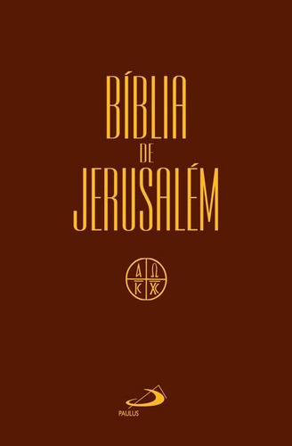Bíblia De Jerusalém Capa Cristal Média  Editora Paulus