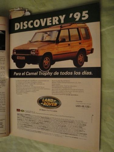 Publicidad Land Rover Discovery Año 1995