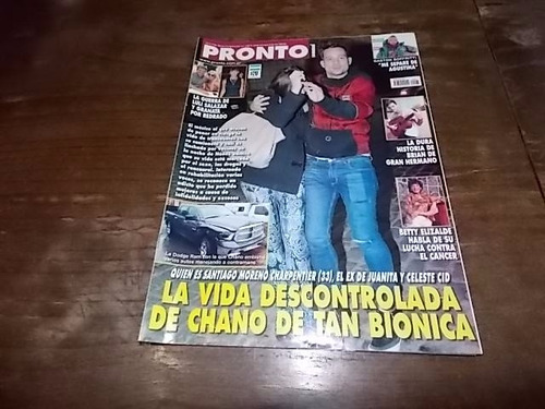 Revista Pronto 993 Chano Tan Bionica 12/8/15 Lanzelotta Luli