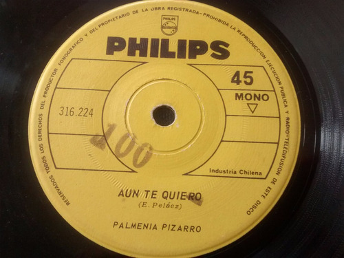 Vinilo Single De Palmenia Pizarro -a Mi Esposo ( F60