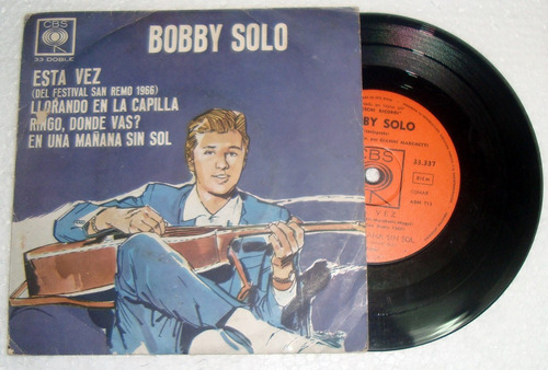 Bobby Solo Esta Vez + 3 Simple Ep C/tapa / Kktus