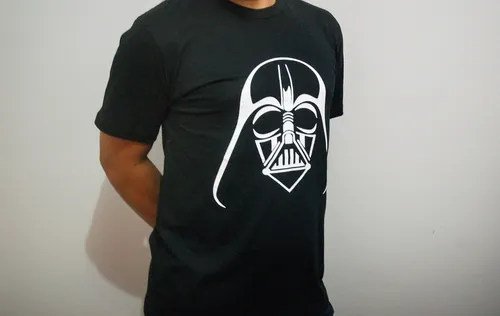 Nova Camiseta Preta Darth Vader Star Wars Nerd Geek Algodao