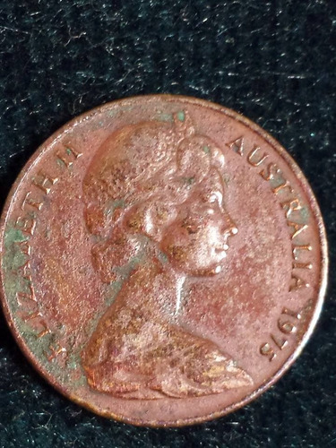 Moneda Australia 1975  2 Cents  Ref  P10-41