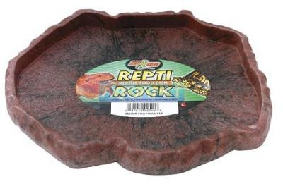 Zoomed Repti Rock Food Dish Large Fd-40