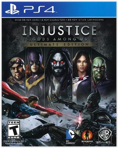 Nuevo Edicion Ultimate Fisico Ps4 Injustice Gods Among Us