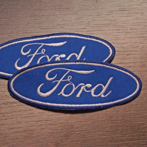 Parche Automovilismo Bordado Ford Para Coser Grande Espalda