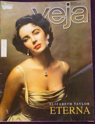Imagem 1 de 1 de Revistas Veja - Elizabeth Taylor Eterna