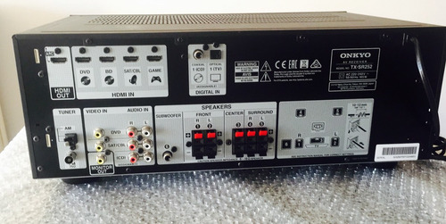 Receiver Onkyo Tx Sr 252. Ultra Hd 4k. Nuevo. Garantía