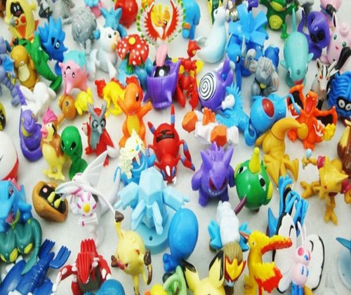 Fabuloso Set De 144 Figuritas  Pokemon!!!