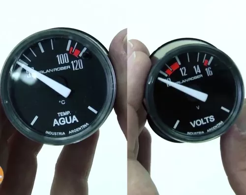 Reloj Temperatura De Agua De Ø 40 Mm Eléctrico, Autoadhesivo C/bulbo Marca  Orlan Rober