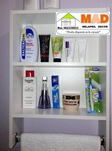 Toallero Repisa Baño Y Cocina