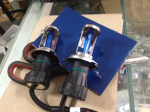 Imagen 4 de 6 de Hid Bixenon H4 Azul Extremo 35watts Precio X Unidad