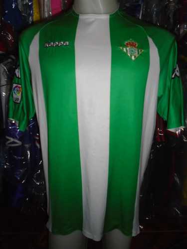 Camiseta Fútbol Real Betis España Kappa 2006 2007 Caffa #7