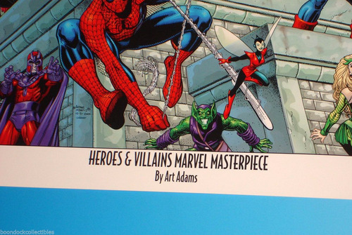 Marvel Heroes Y Villains Lithography Dynamic Forces 2001