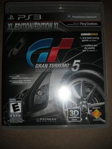 Juego Para Ps3gt Gran Turismo 5 Xl Edition Original