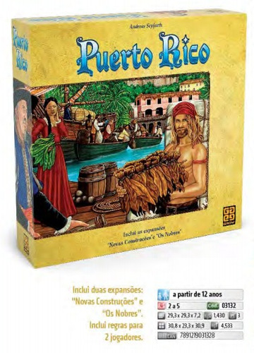 Jogo Puerto Rico - Grow - Português