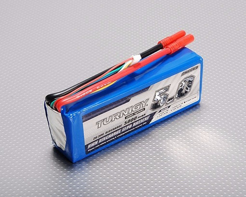 Lipo Bateria 5000 Mah 4s 14.8v 20c Turnigy Auto Drone