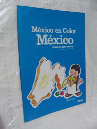 Libro 5 Piezas Mexico En Color , Mexico , Cuaderno Para Ilum