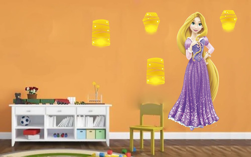 Vinilo Pared Infantiles Rapunzel Hot Sale Wall Stickers