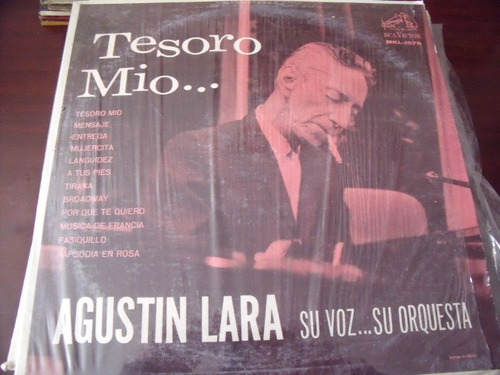 Lp Agustin Lara, Tesoro Mio