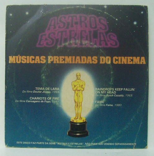 Compacto Vinil Astros E Estrelas - Músicas No Cinema