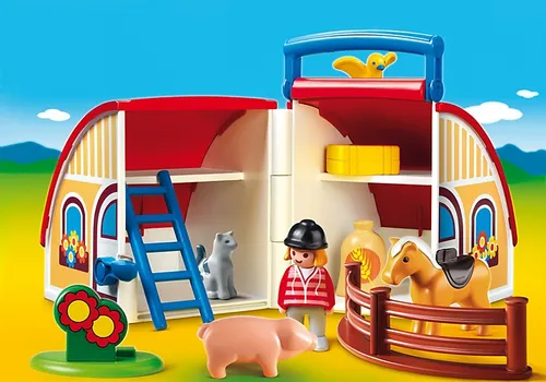 Playmobil 123 - 6778 - Granja Maletin - Mundo Manias