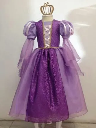 Fantasia rapunzel cheap adulto