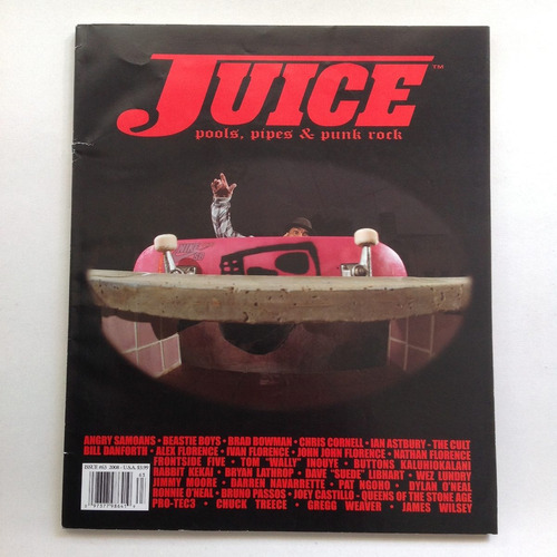 Juice Magazine - Pools, Pipes & Punk Rock #63 (2008)