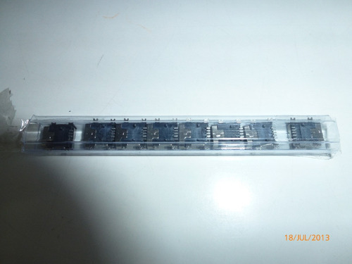 Lote 10 Conector Mini Usb 5 Pinos Sony LG Gps Pmp Frete Grat