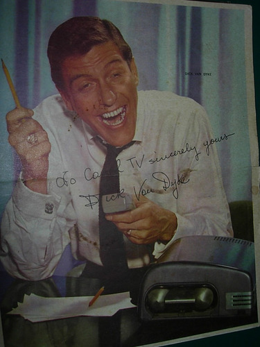 Dick Van Dyke Poster Original Guia Television