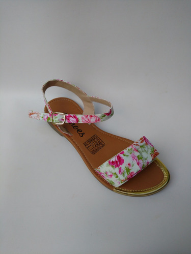 Fabrica Sandalias Planas Colombia Flores Mujer Envio Gratis