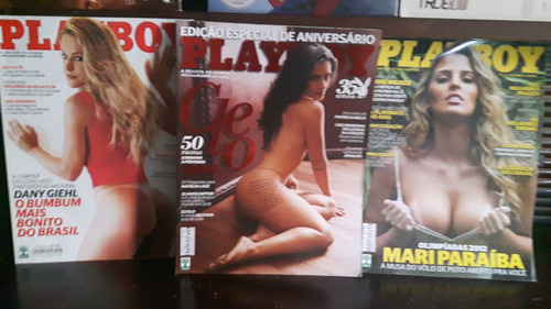 Lote 3 Revistas Playboy