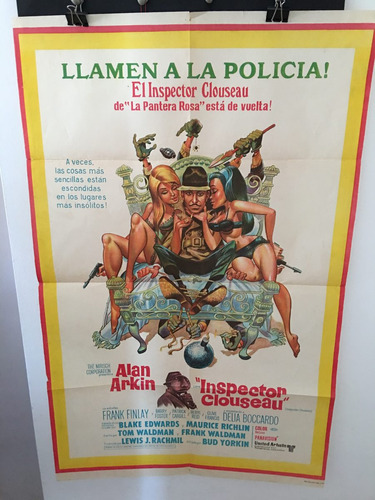 Afiche De Cine Original Original - Inspector Clouseau