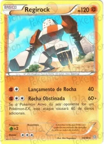 Regigigas Promo Holofoil Carta Pokémon Espada Escudo