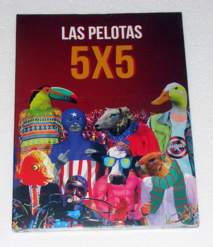 Las Pelotas 5x5 Cd+dvd  Nuevo / Kktus