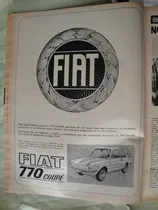 Comprar Publicidad Fiat 770 Coupe Año 1966
