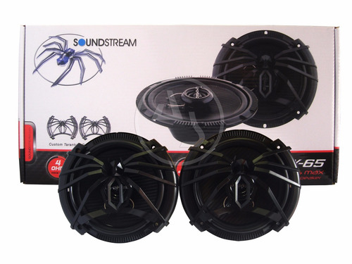 Imagen 4 de 6 de Juego De Bocinas Soundstream 6.5 Pulgadas Para Auto
