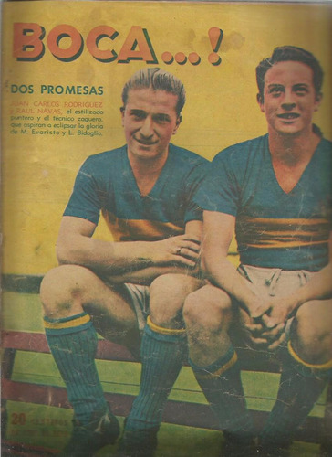 Revista / Boca...! / Nº 133 / 1945 / Tapa Rodriguez Y Navas