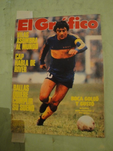 El Grafico 3277 Boca Sabatini Estudiantes Independiente Vila