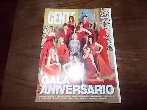 Revista Gente 2571 Gala Aniversario 28/10/14 Flor Mirtha