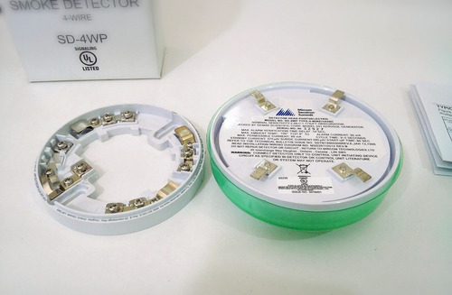 ¡oferta Marzo! Detector De Humo 4 Hilos - Mircom Sd-4wp