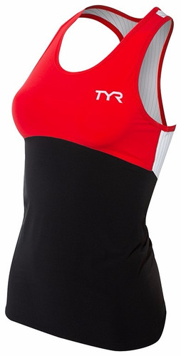 Musculosa Triathlon Tyr Carbon Tri Tank Dama