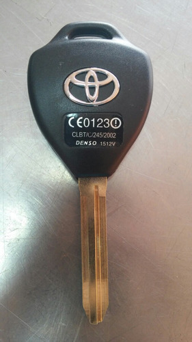 Llave Toyota Yaris Carcaza Original