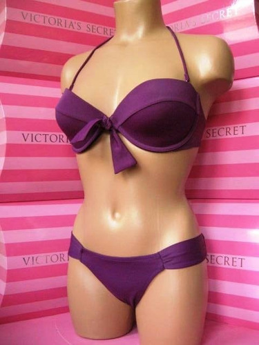 Imagen 2 de 4 de Bikini Victorias Secret Original Con Push Up Talla M Nuevo