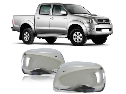 Aplique Retrovisor Cromado Hilux - Sw4 -2005 A 2015