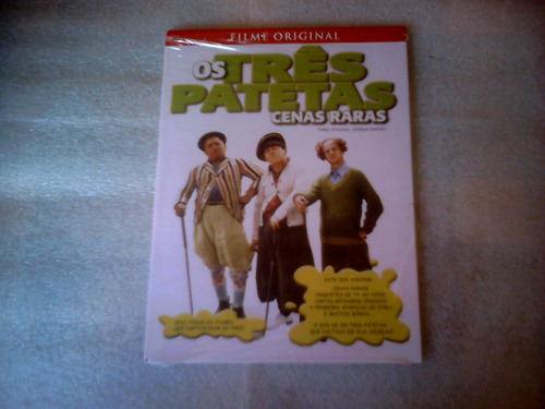 2 Dvds: Os Três Patetas Em Cores (digipac) (Usado)