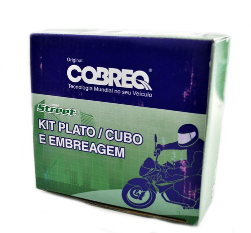 Kit Embreagem Cobreq Cubo Platô Disco Twister Tornado 250