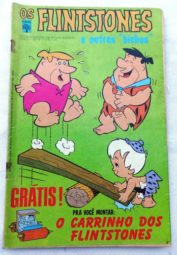Os Flintstones E Outros Bichos Nº 8 - Editora Abril - 1973