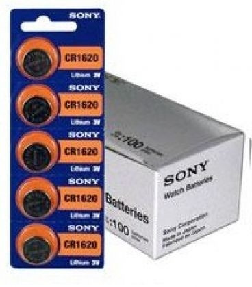 Bateria Cr1620 Sony Lithium 3v C/5 Produto 100% Original