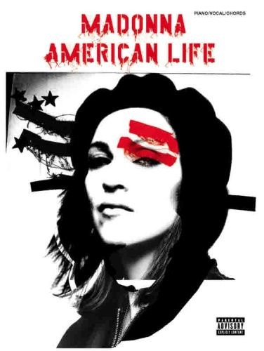 Madonna .  Libro American Life Piano